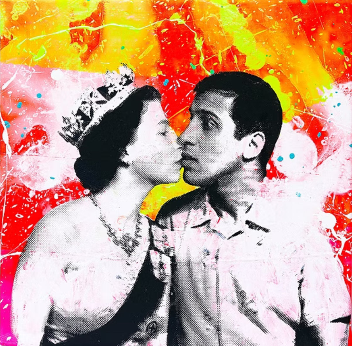 Queen Elizabeth & Celentano